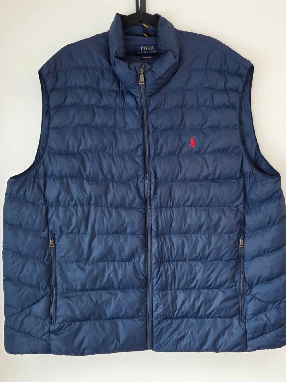 Polo Ralph Lauren Navy Blue Quilted Puffer Vest Performance Men's 3XL